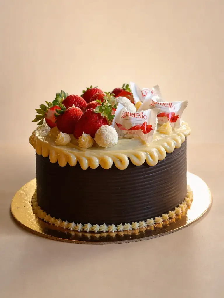 Bolo Ganache